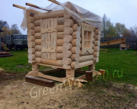 Игровой домик Избушка на курьих ножках