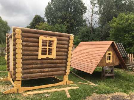 Игровой домик Избушка на курьих ножках